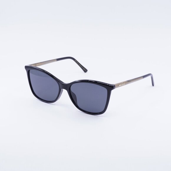 Jimmy Choo BA/G/S 0807 IR Sunglasses Black/Crystal Cat Eye Frame, Grey Lenses main image 10